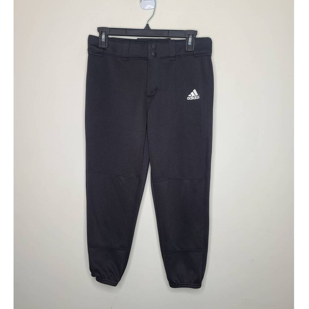 Adidas black baseball pants - SMALL - black - SMALL